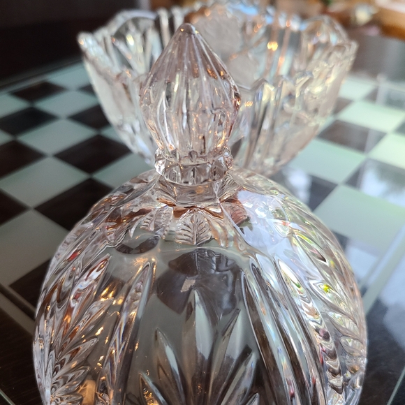 Glass candy dish for sale - Picture 5 of 14